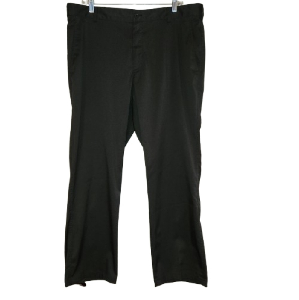 Nike Golf Dri-Fit Performance Black Golf Pants Size 36* Swoosh By Back Pocket